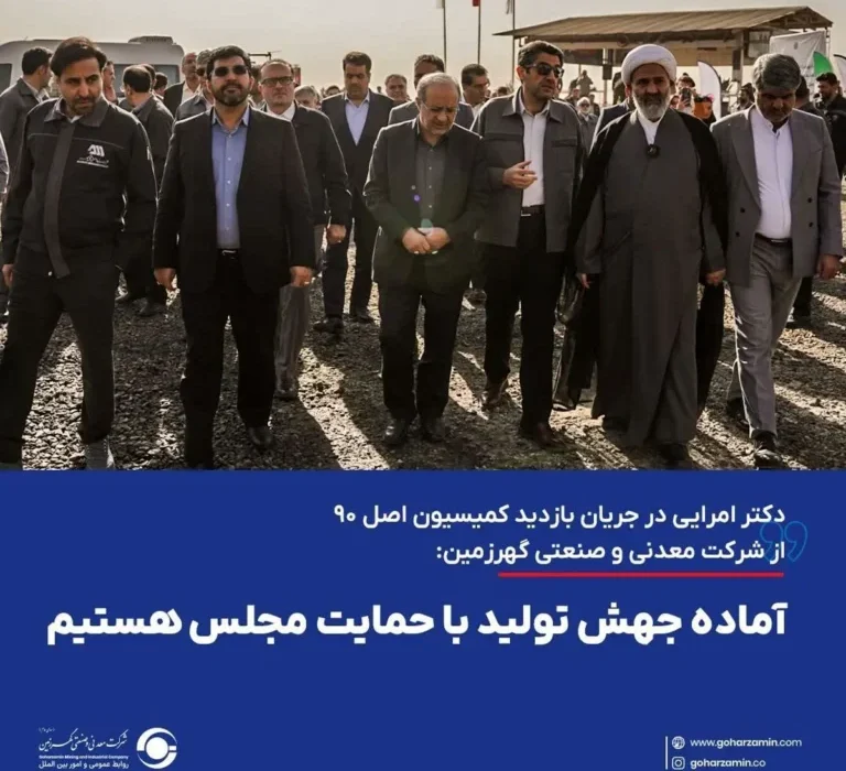 دکتر امرایی درجریان بازدید کمیسیون اصل ۹۰:آماده جهش تولید با حمایت مجلس هستیم