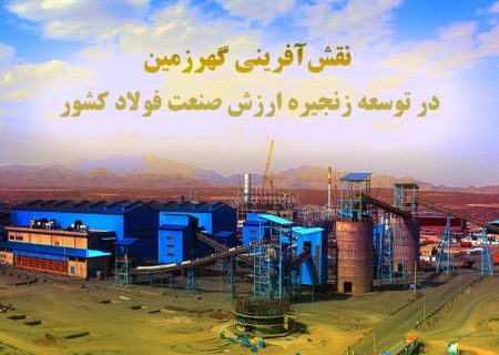 نقش‌آفرینی گهرزمین در توسعه زنجیره ارزش صنعت فولاد کشور