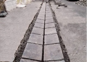 انهار کتابی خیابان ستارخان بهسازی و مرمت شد